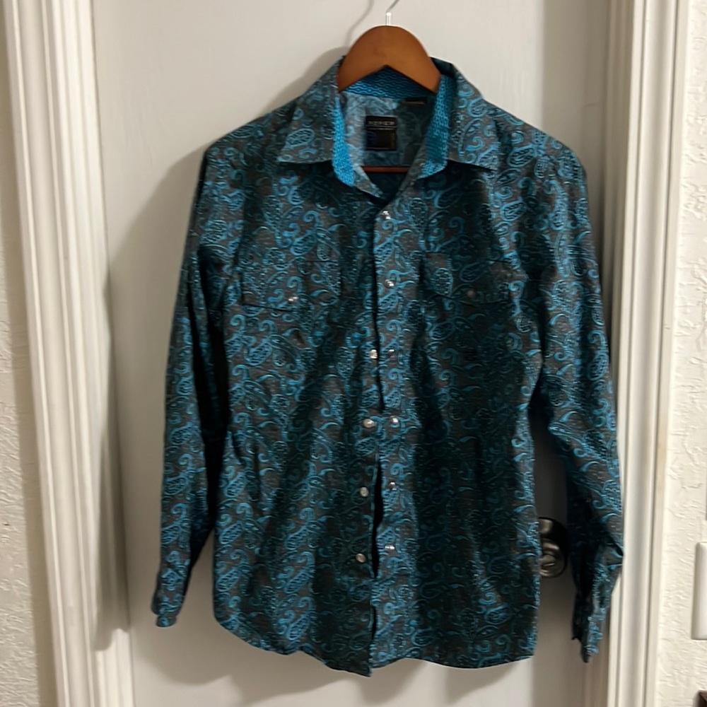 Roper boys XL  16-18 snap button shirt